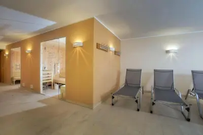 Ein Sitzbereich in der Unterkunft Residenz Wildkogelbahnen Top 5