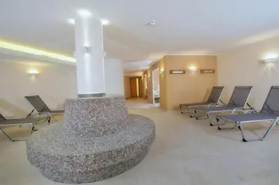 Ein Sitzbereich in der Unterkunft Residenz Wildkogelbahnen Top 5