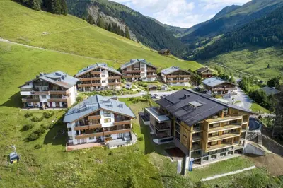 Naturlandschaft in der Nähe des Ferienhauses