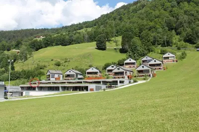 Naturlandschaft in der Nähe des Ferienhauses