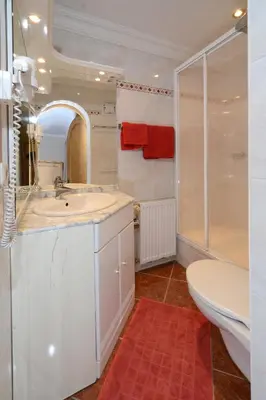Ein Badezimmer in der Unterkunft Landhaus Zita