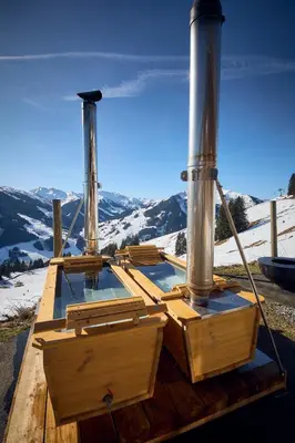 Naturlandschaft in der Nähe des Chalets