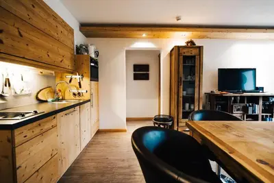 Küche/Küchenzeile in der Unterkunft Wilder Kaiser Familien Ferienwohnung