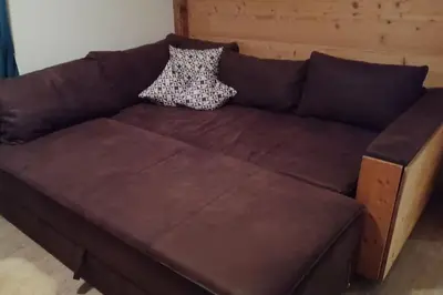 Ein Sitzbereich in der Unterkunft Wilder Kaiser Familien Ferienwohnung