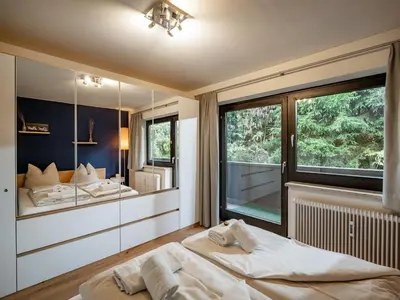 Ein Bett oder Betten in einem Zimmer der Unterkunft Appartement Herliana by NV-Appartements