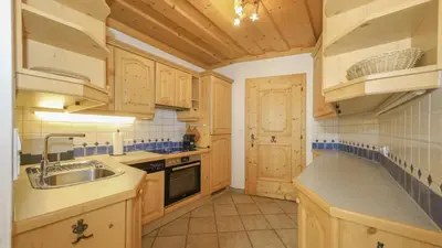 Küche/Küchenzeile in der Unterkunft Apartment Jochberger Tor by ONE-Villas