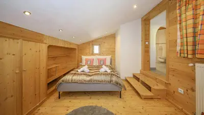 Ein Bett oder Betten in einem Zimmer der Unterkunft Apartment Jochberger Tor by ONE-Villas