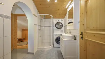 Ein Badezimmer in der Unterkunft Apartment Jochberger Tor by ONE-Villas