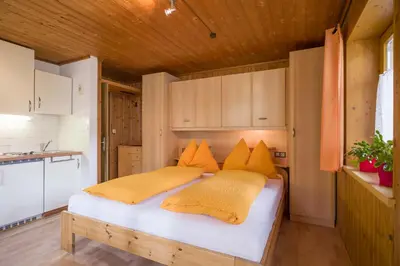 Ein Bett oder Betten in einem Zimmer der Unterkunft Rene zentrales Studio Appartement - by NV-Appartements