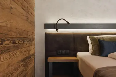 Ein Bett oder Betten in einem Zimmer der Unterkunft Sportresidenz Zillertal - 4 Sterne Superior