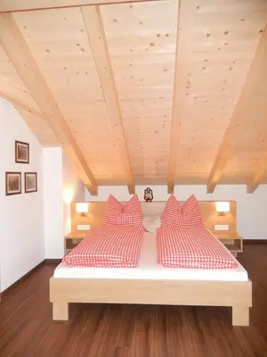 Ein Bett oder Betten in einem Zimmer der Unterkunft ff Appartements