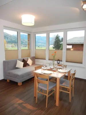 Ein Sitzbereich in der Unterkunft ff Appartements
