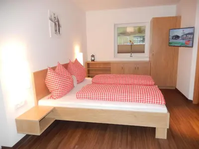 Ein Bett oder Betten in einem Zimmer der Unterkunft ff Appartements