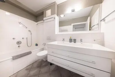 Ein Badezimmer in der Unterkunft Residenz Sonnenfeld Top 1