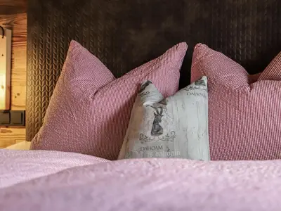 Ein Bett oder Betten in einem Zimmer der Unterkunft Steger 2 Comfortable holiday residence