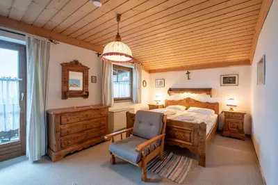 Ein Bett oder Betten in einem Zimmer der Unterkunft Haus Steinbock Top 1