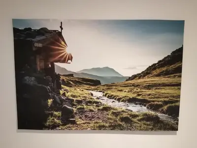 Naturlandschaft in der Nähe der Ferienwohnung