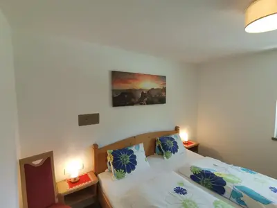 Ein Bett oder Betten in einem Zimmer der Unterkunft Haus Gruber