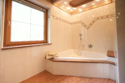 Ein Badezimmer in der Unterkunft Ferienwohnung Alpenliebe