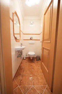 Ein Badezimmer in der Unterkunft Ferienwohnung Alpenliebe