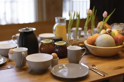Essen im Ferienhaus oder in der Nähe