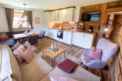 TV/Unterhaltungsangebot in der Unterkunft Appartement Auszeit