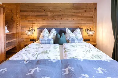 Ein Bett oder Betten in einem Zimmer der Unterkunft Appartement Auszeit