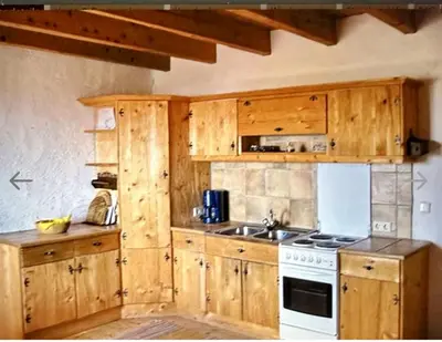Küche/Küchenzeile in der Unterkunft Lochner Alm