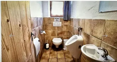 Ein Badezimmer in der Unterkunft Lochner Alm