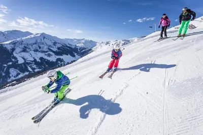 Skifahren in der Ferienwohnung oder in der Nähe