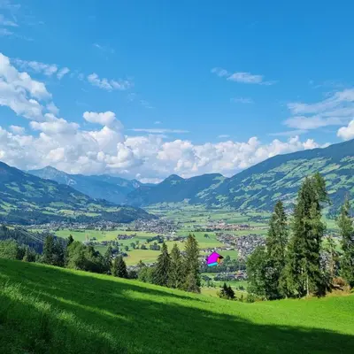 Naturlandschaft in der Nähe der Ferienwohnung