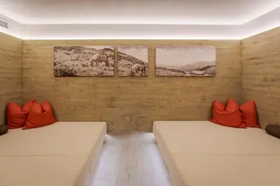 Ein Bett oder Betten in einem Zimmer der Unterkunft Boutique House happYellow Saalbach