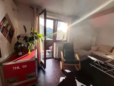Ein Sitzbereich in der Unterkunft Lene's Flat