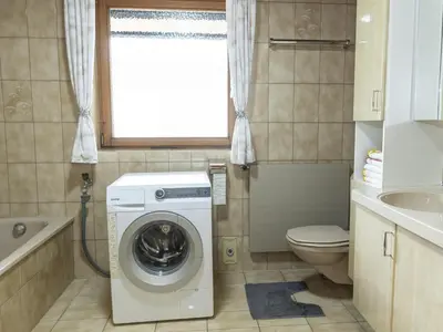 Ein Badezimmer in der Unterkunft Bei Steiner