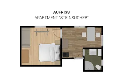 Grundriss der Unterkunft Anna Apartments