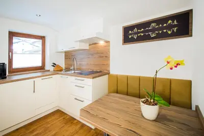 Küche/Küchenzeile in der Unterkunft Anna Apartments