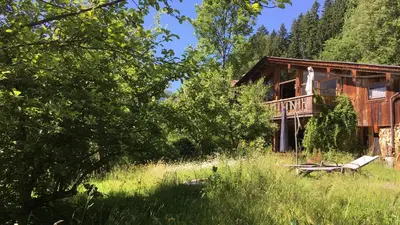 Naturlandschaft in der Nähe des Chalets