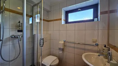 Ein Badezimmer in der Unterkunft Absolute Active Resort Margret