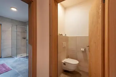 Ein Badezimmer in der Unterkunft Appartement Alpenfieber