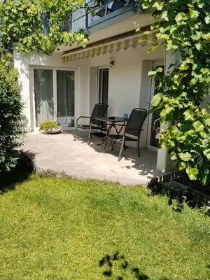 Ein Garten an der Unterkunft Sagzahnblick 2