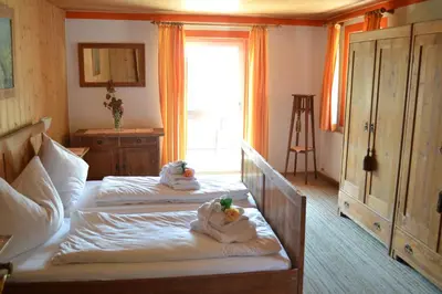 Ein Bett oder Betten in einem Zimmer der Unterkunft Apartment Renate