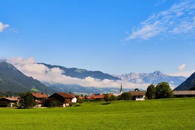 Naturlandschaft in der Nähe der Ferienwohnung
