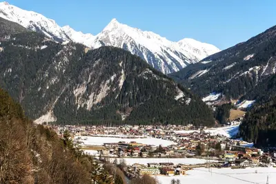 Naturlandschaft in der Nähe der Ferienwohnung