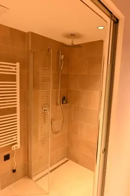 Ein Badezimmer in der Unterkunft SkiWelt-Lodge Brixen im Thale
