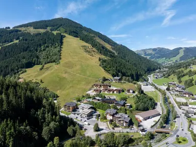 Naturlandschaft in der Nähe des Ferienhauses