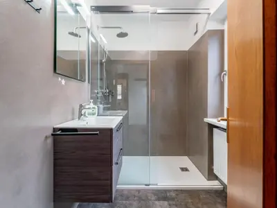 Ein Badezimmer in der Unterkunft Alpenlodge Steiger XL