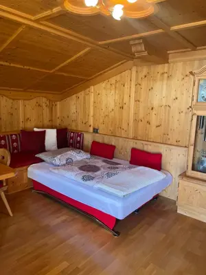 Ein Bett oder Betten in einem Zimmer der Unterkunft Haus Pfister