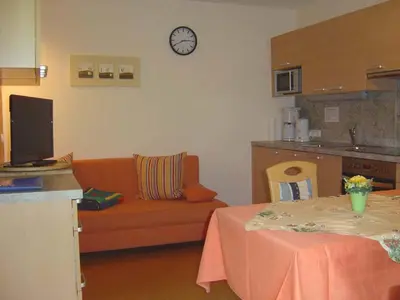 Küche/Küchenzeile in der Unterkunft Gästehaus Emberger