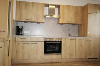 Küche/Küchenzeile in der Unterkunft Ferienwohnung Tobias
