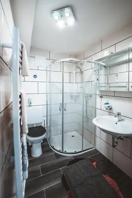 Ein Badezimmer in der Unterkunft Ferienwohnung Seighäusl